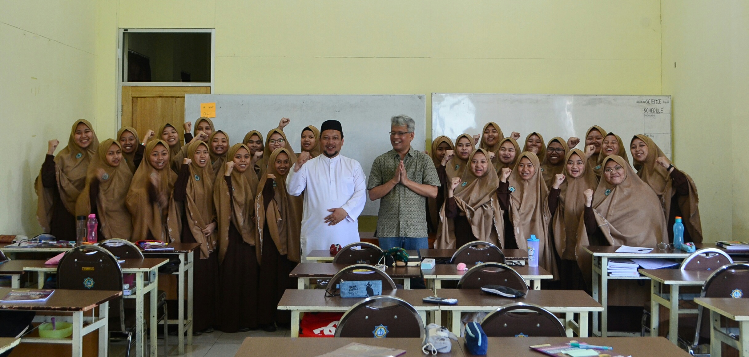 Mahsa University Malaysia Kunjungi SMA Ar-Rohmah Putri Malang